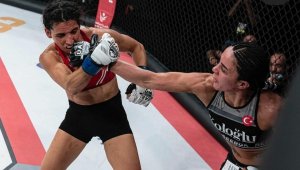 İlk kez bir kadın dövüşçümüz MMA kazandı