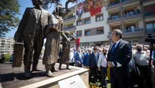 İzmir'de Mübadele Parkı ve Anıtı açıldı