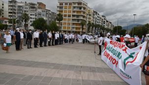 Karşıyaka ''En İyi Narkotik Polisi: Anne'' sloganı ile yürüdü