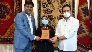 Kaya Halısı Dokuma Atölyesi hizmete açıldı