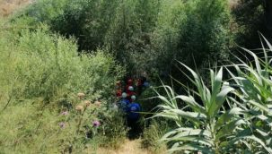 Kayıp şahıs dere yatağında ölü bulundu