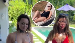 Kiraladıkları villada yetişkin filmi çektiler