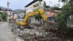 Kocababa Deresi ıslah çalışmaları başladı