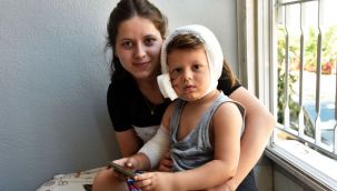 Köpeğin saldırdığı küçük Yağız ölümden döndü