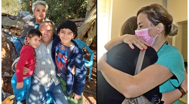 Koronadan ölen kadının eşi ve kızı doktoru duygulandırdı