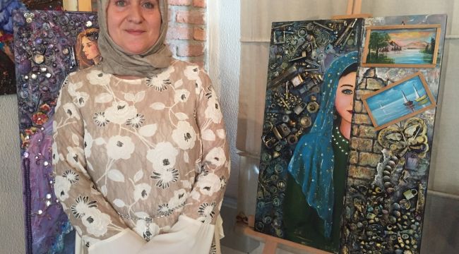 Koronavirüsle geçen 1 senesini sanatıyla anlattı