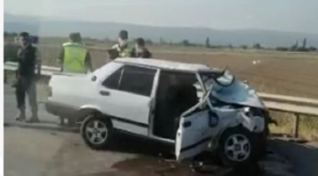 Lastik patladı! 1 ölü, 2 ağır yaralı