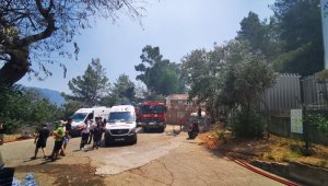 Marmaris'teki yangında, bir orman işçisi hayatını kaybetti