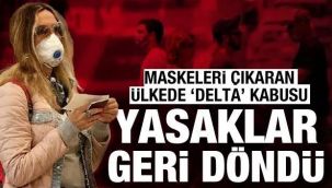 Maske yasağı yeniden 