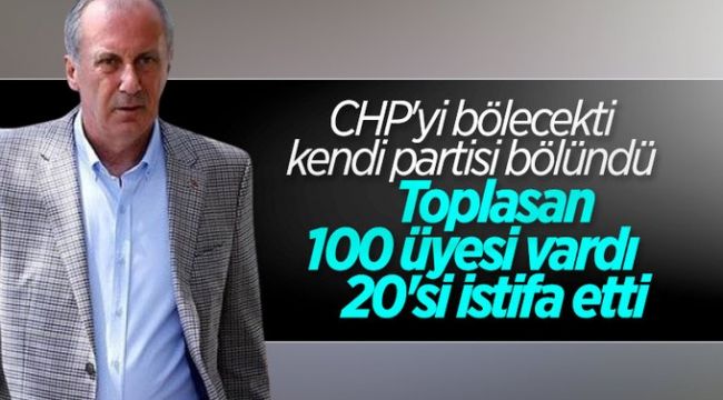 Memleket Partisi'nden 20 kişi istifa etti