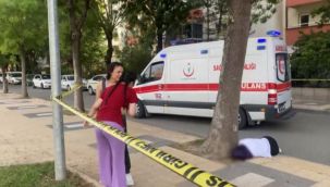 Öldürülen annesinin başında feryat etti