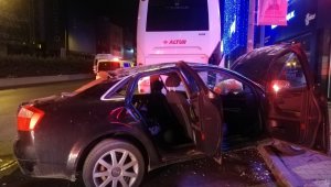 Otomobil takla attı: 1 yaralı