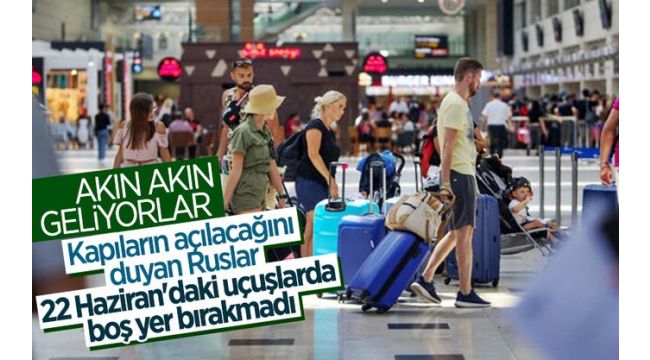Rus turistlerden Türkiye turlarına yoğun talep