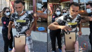 Sırtında bıçakla, ablasını görüntülü aradı