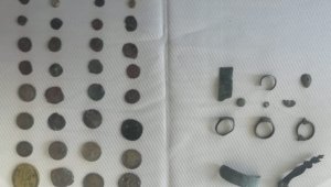 Söke'de tarihi eser operasyonu