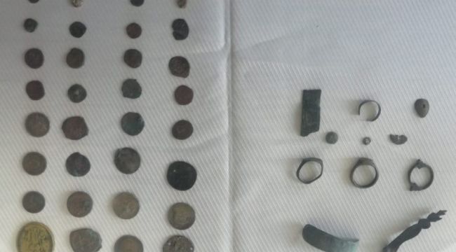 Söke'de tarihi eser operasyonu