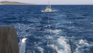 Su alan teknenin imdadına Kıyı Emniyeti yetişti