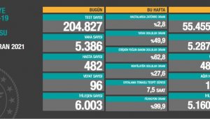 Vaka sayısındaki düşüş devam ediyor