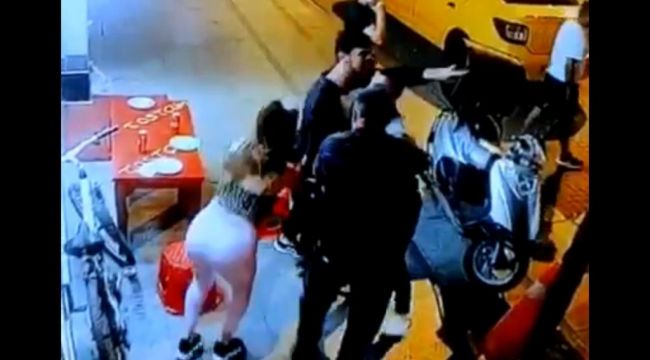 Yan bakma cinayeti kamerada