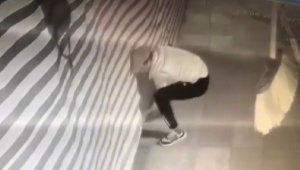 Züccaciye dükkanı hırsızları kamerada