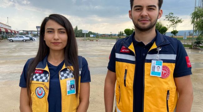  112 acil servis görevlileri anne ve bebeği kurtarışlarını anlattı