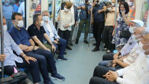 3. Etap Raylı Sitemin test sürüşü başladı