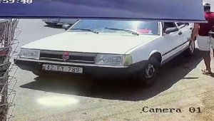 30 saniyede çaldı, kendi otomobili gibi, binip gitti