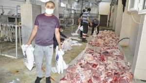 360 aileye kurban eti