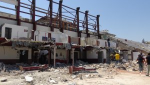 71 yıllık Antakya Atatürk Stadı yıkılıyor