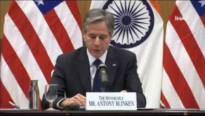 ABD Dışişleri Bakanı Blinken'in ilk resmi ziyareti Hindistan'a 