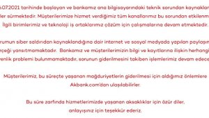 Akbank'ta kullanıcılar hesaplarına 36 saattir ulaşamıyor