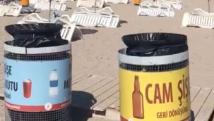 Altınköy plajında örnek proje