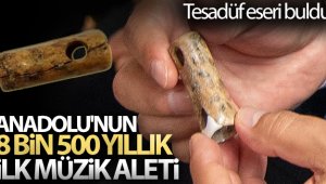 Anadolu'nun 8 bin 500 yıllık ilk müzik aleti Bilecik'te bulundu