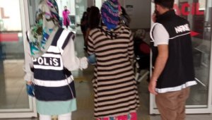 Aranan firari kadın yakalandı