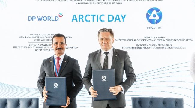 Atom enerjisi kurumu Rosatom ve dünya lideri DP World işbirliği anlaşması imzaladı