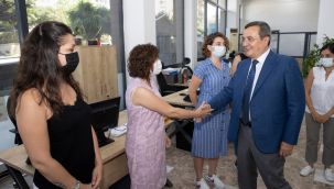 Batur, bayramlaşma programına başladı