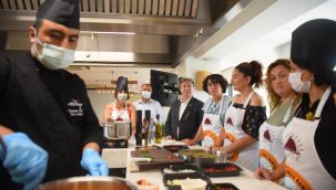 Bornova Kınalı Bamyası usta aşçıların elinde lezzet buldu 