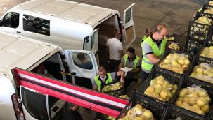 Büyükşehir'den hem üreticiye hem de ihtiyaç sahiplerine destek