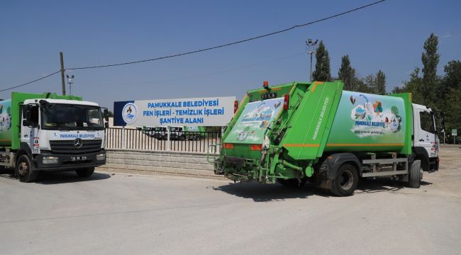 Çöp kamyonlarından artık turunç kokusu yayılıyor