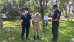 Engelli gencin askerlik sevinci