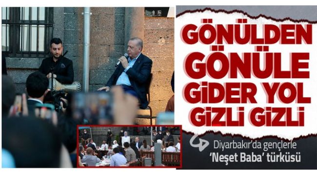 Erdoğan, Diyarbakır'da 2.5 milyar liralık hizmetlerin açılışını yaptı