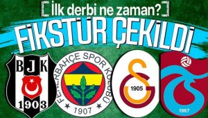 Fikstür çekildi, ilk derbi belli oldu
