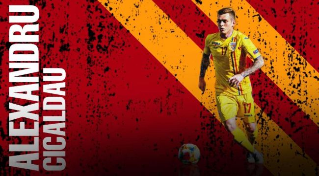 Galatasaray'ın yeni transferi Alexandru Cicaldau, İstanbul'a geldi