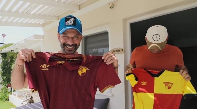 Göztepe, yeni sezon formalarını evlerde tanıttı