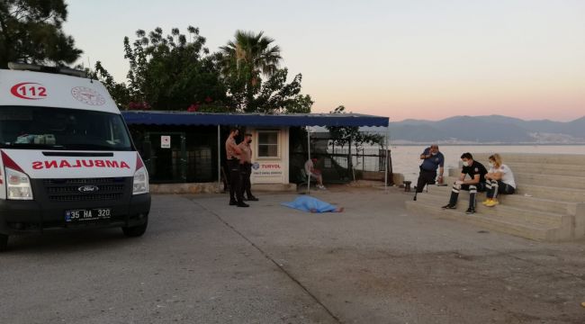İzmir'de denizde erkek cesedi bulundu