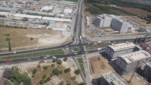 İzmir'de jandarmadan helikopterli trafik denetimi