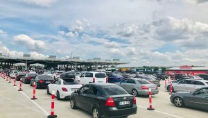 Kapıkule'de bayram yoğunluğu başladı