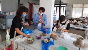 Karaburun'da çocuklara sanat dolu tatil