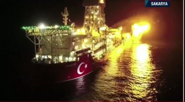 Karadeniz'de tarihi gün, doğalgazda ilk ateş yandı