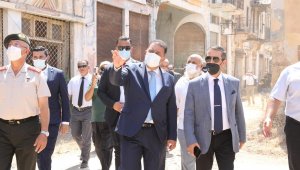 KKTC Başbakan Saner'den Kapalı Maraş'ta açılan bölgeye ziyaret 